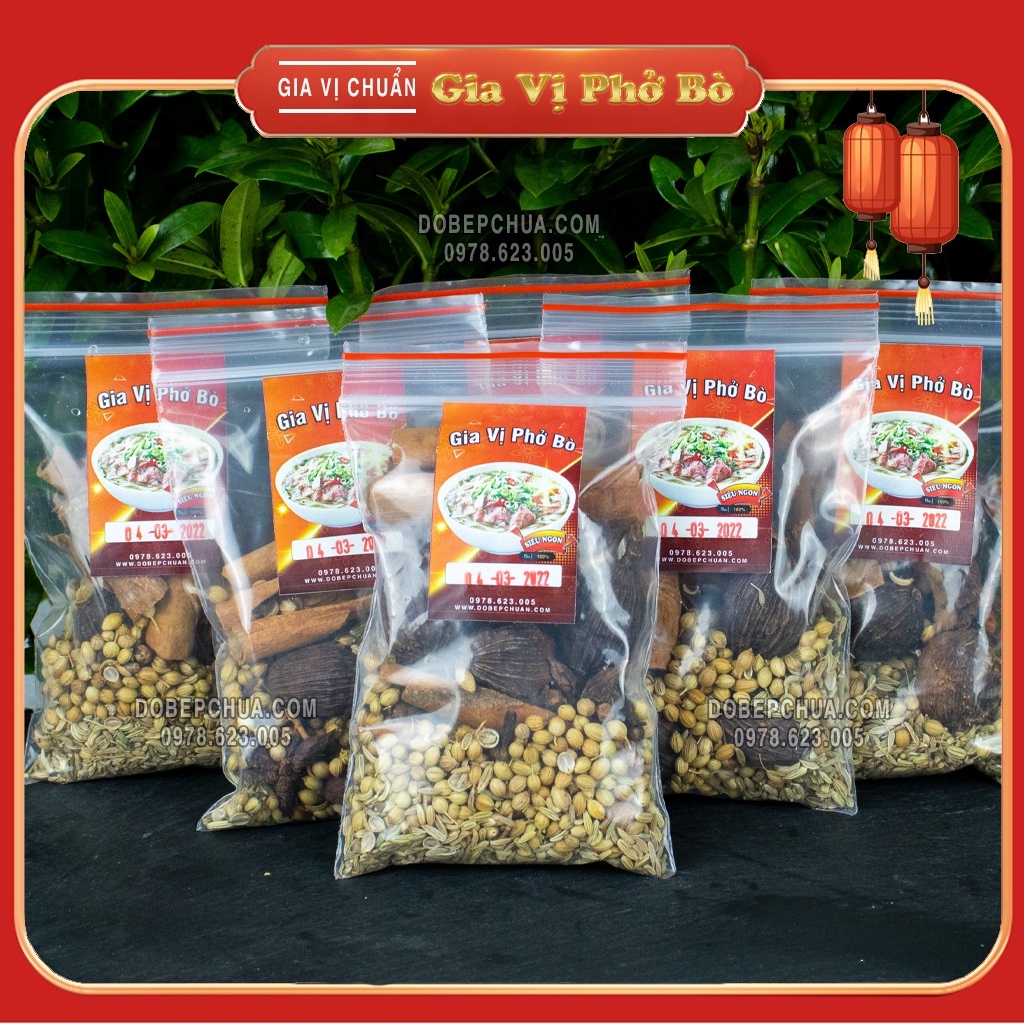 GIA VỊ NẤU PHỞ, GIA VỊ PHỞ BÒ ĐỦ VỊ