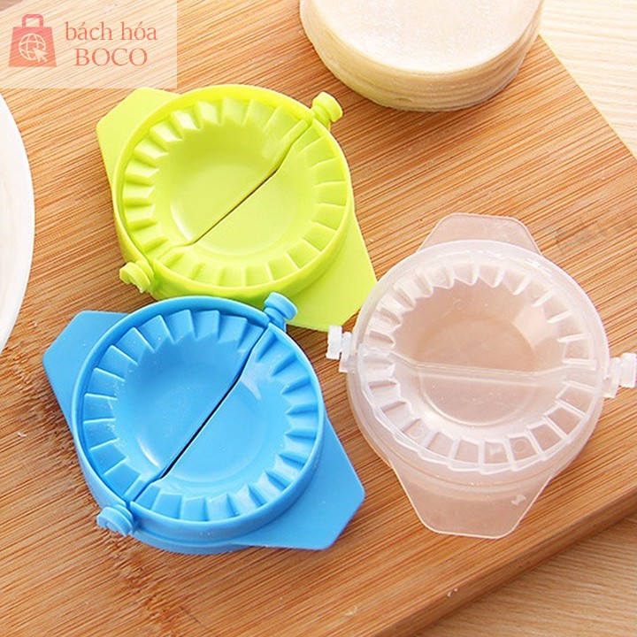 Combo 4 khuôn làm bánh xếp, tai vạc, sủi cảo nhựa cao cấp
