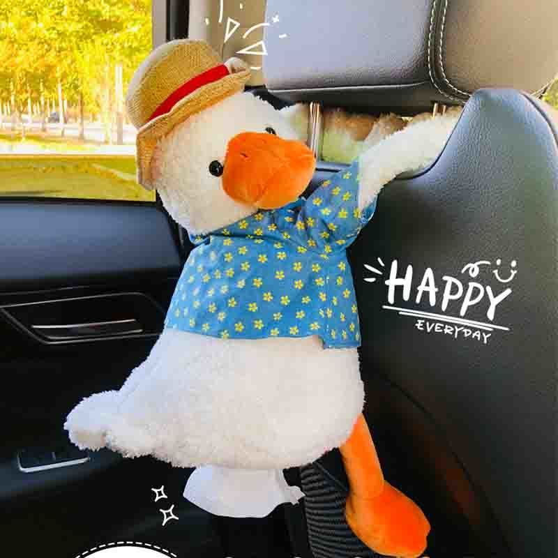 Hộp Đựng Khăn Giấy Hình Búp Bê Dễ Thương Trang Trí Nội Thất Xe Hơi