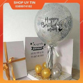 Bóng bay jumbo 36inchs in decal và nhũ - ĐỒ CHƠI CHO BÉ - Bống Balloon Shop