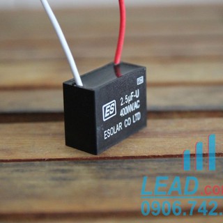 Tụ điện CBB61 ESOLAR 2.5μF-U, 400VAC 2.5uF