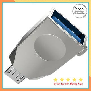 Đầu chuyển otg micro usb ra đầu usb 3.0 hoco ua10 chính hãng