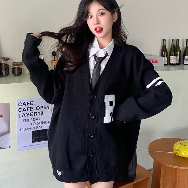 Áo Khoác Nữ, Áo Khoác Bomber Thêu R Lót Lông Hot Hit