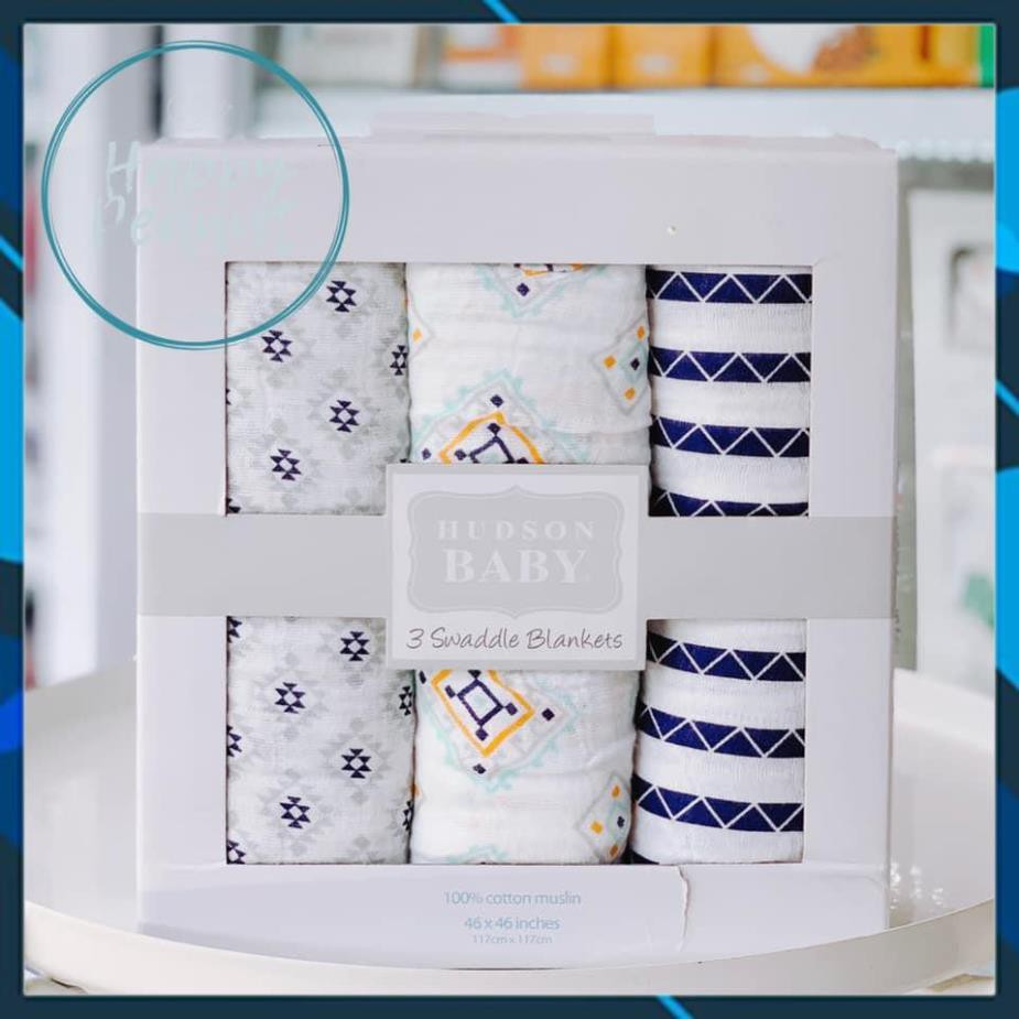 Set 3 khăn Hudson Baby