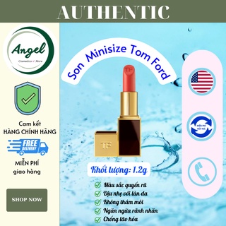 Son minisize Tom Ford Lip Color Rouge À Lèvres 1.2g không trì chuẩn màu lâu trôi mềm mượt quyến rũ