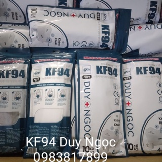 Khẩu trang 4D KF94 Duy Ngọc với thiết kế độc đáo, được sản xuất theo công nghệ tiên tiến của Hàn Quốc