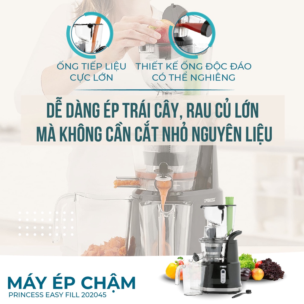 Máy ép chậm ULTTY x Princess Easy Fill 202045