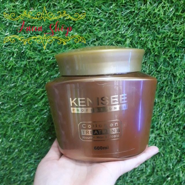 HẤP DẦU PHỤC HỒI COLAGEN KENISEE (Mua 2 hủ tặng 1 mủ trùm đầu để hấp lạnh)