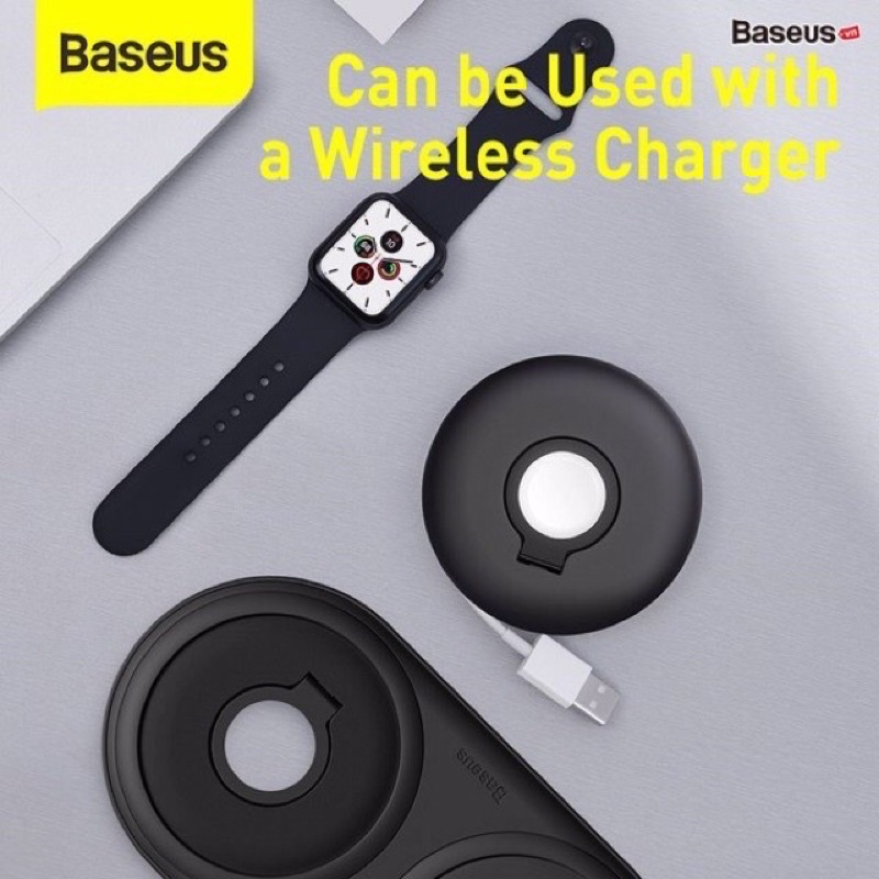 Đế giữ dây sạc, chống rối dùng cho Apple Watch Baseus Planet Cable Winder o