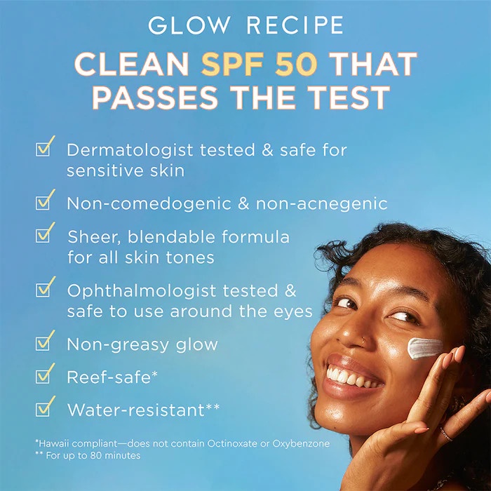 🌿 Kem chống nắng dưa hấu Glow Recipe Watermelon Glow Sunscreen SPF 50