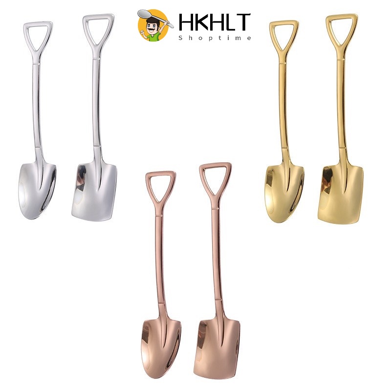 Thìa Múc Kem / Cà Phê / Kem Bằng Thép Không Gỉ 304