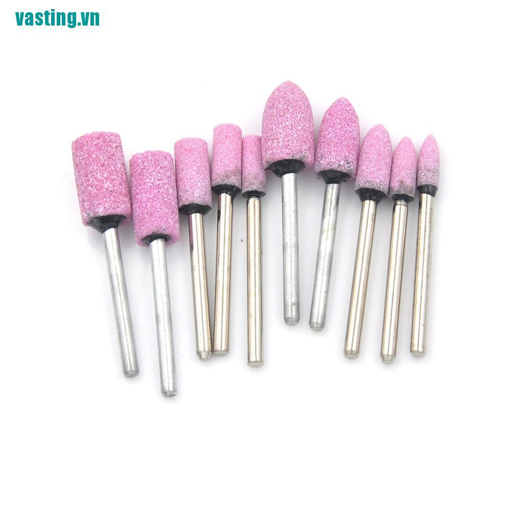V☆Bộ 10 Dụng Cụ Mài Đá Mài Chuyên Dụng