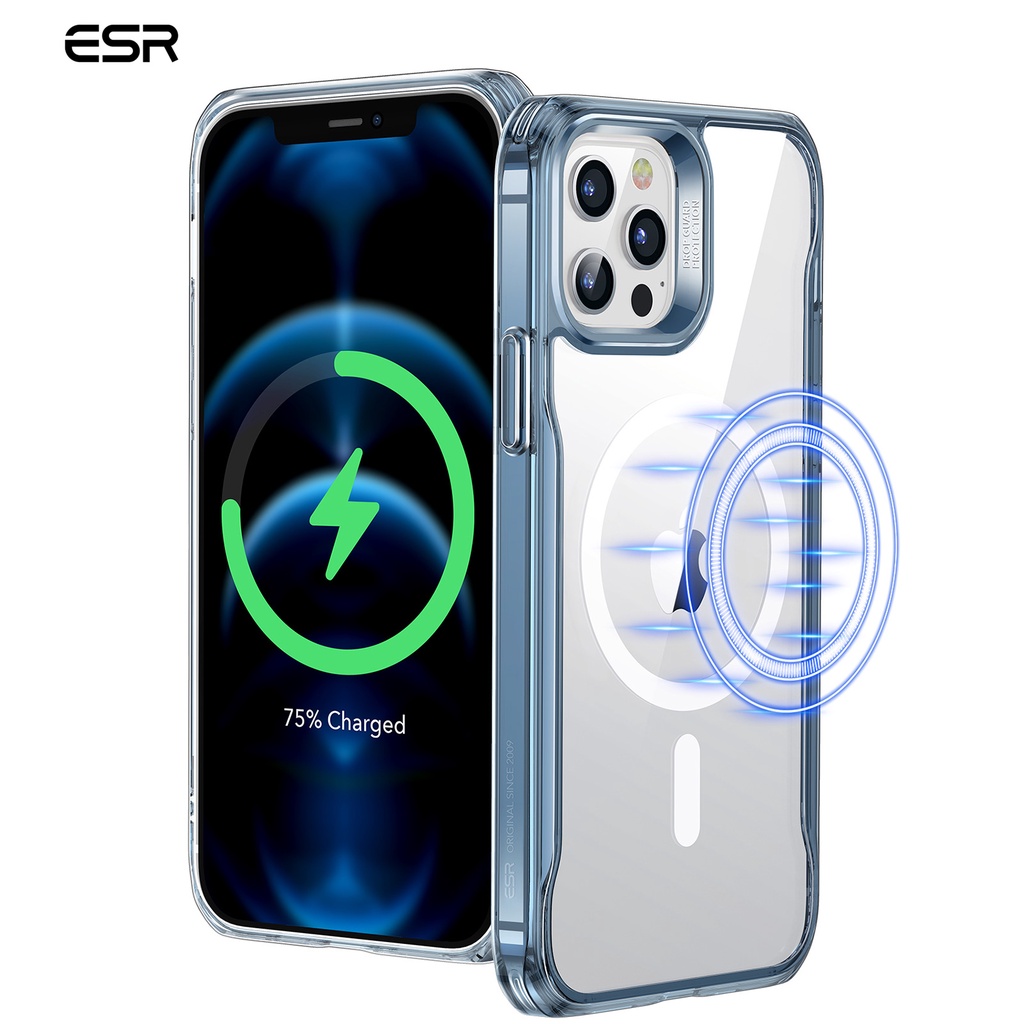 Ốp điện thoại ESR hỗ trợ sạc không dây từ tính bảo vệ cho iPhone 12/12 Pro Max iPhone