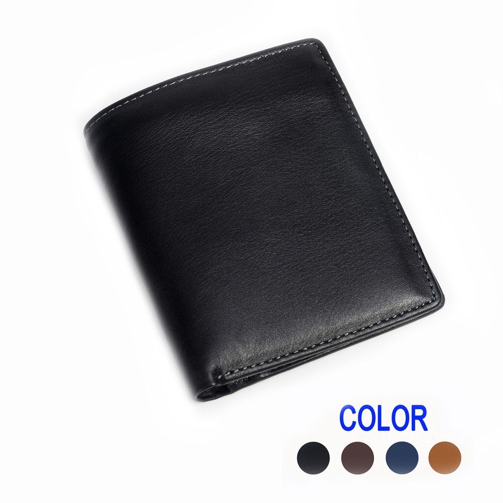 Ví nam da bò Nappa cao cấp Ví da trơn SALA Leather
