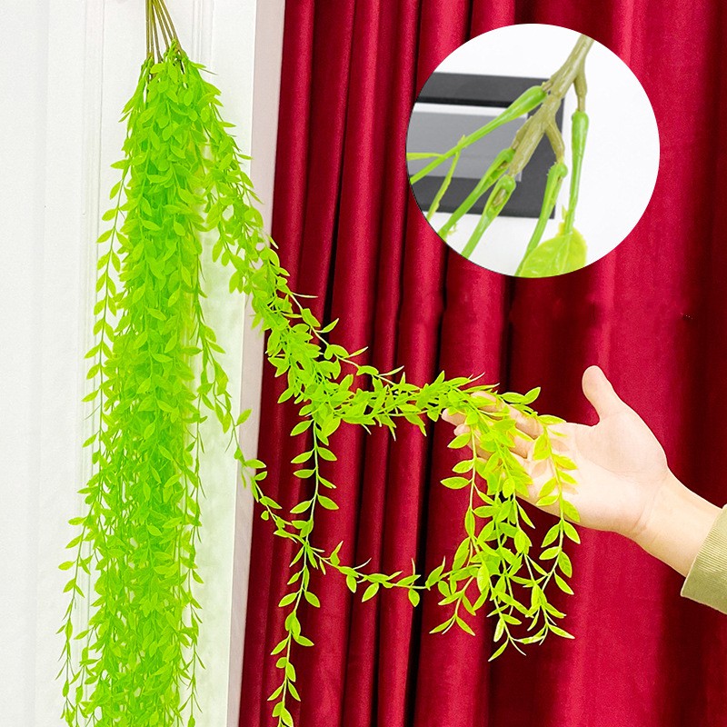 Dây Leo Nhân Tạo 105cm Trang Trí Nhà Cửa hoa giả décor trang trí tường
