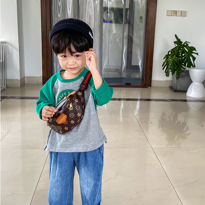 Túi Đeo Chéo Ngực Thời Trang Cho Bé Trai Bé Gái