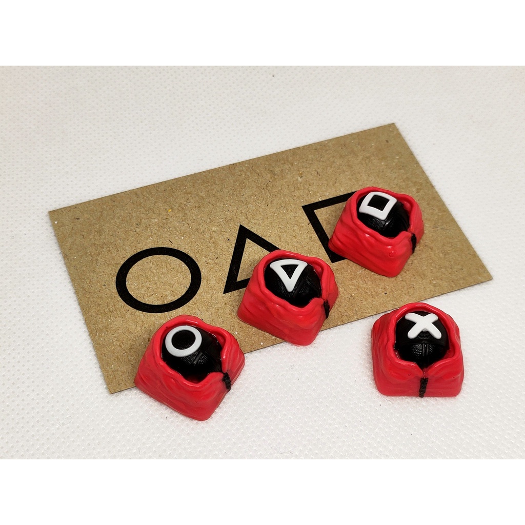 Squid Game Keycap - Nút bàn phím cơ trò chơi con mực
