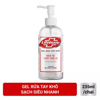 (235ml) Gel rửa tay khô Lifebuoy diệt khuẩn