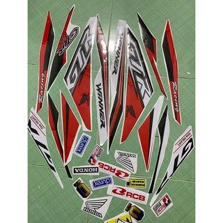 tem winner 150 GTR đỏ đen cao cấp