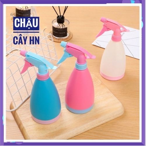Bình xịt 500ml nhựa mềm nước tưới cây mini nhỏ gọn tưới cây cảnh để bàn, cây cảnh nội thất