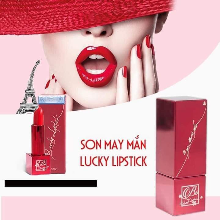 [CHÍNH HÃNG] Son Thảo Dược LUCKY  LIPSTCK, Son May Mắn, Sản Phẩm Của Đông Y Bà Vân