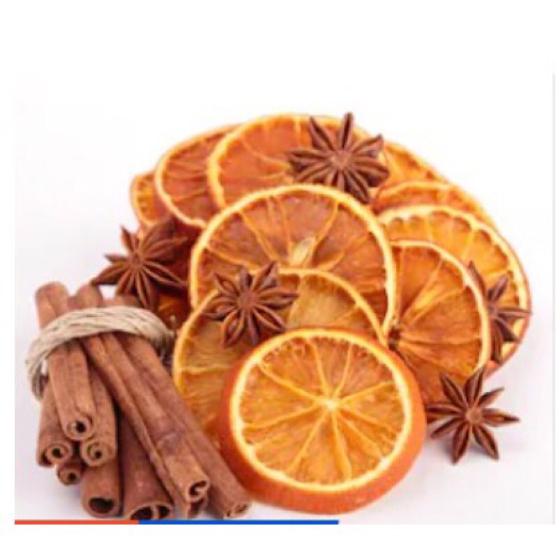 Cam vàng cắt lát sấy khô sạch hàng mới thơm ngon gói 500g cam vàng khô Thảo Dược SạchVN