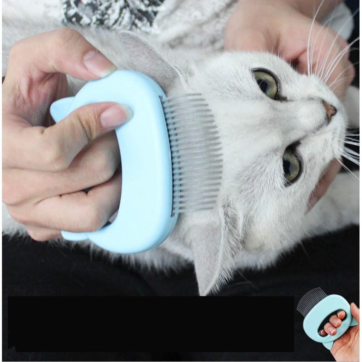 [Mới] Lược Chải lấy Lông Massage cao cấp giúp mèo giảm stress