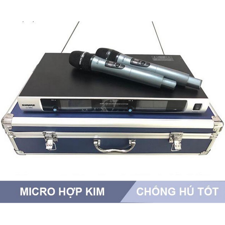 Micro không dây SHURE U980 , Chất Lượng Tốt , Chống Hú