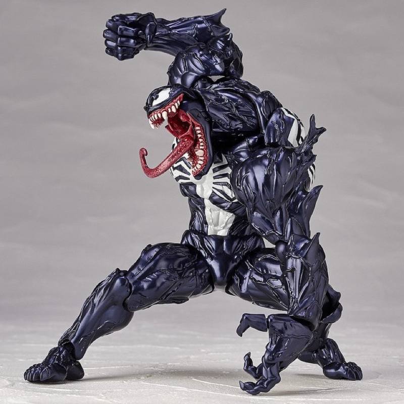 RẺ NHẤT SHOPEEMô Hình Venom Có Khớp Cử Động Revoltech Full Box