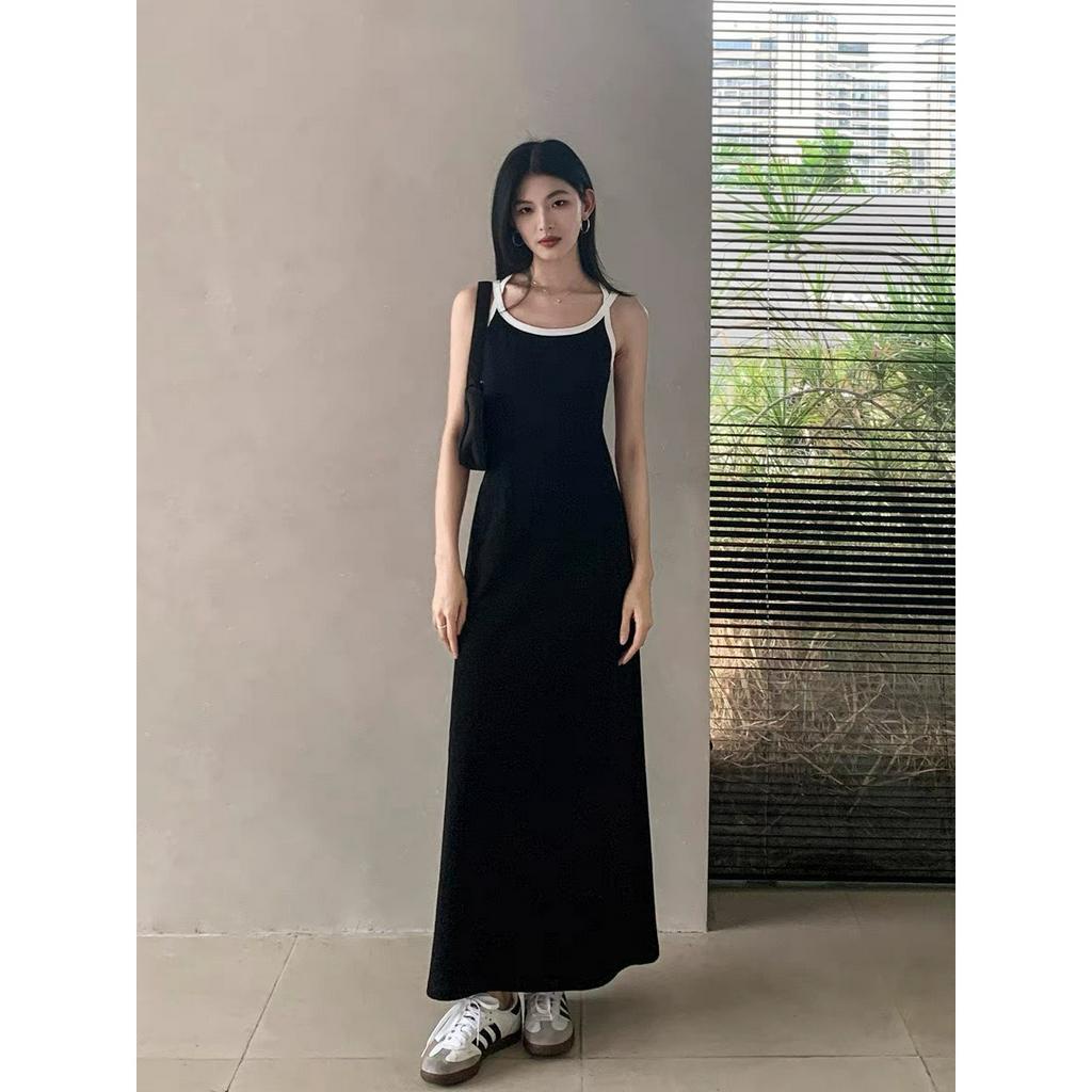 Váy dây dáng dài quốc dân tôn dáng chất vải cotton thoáng mát VAVASA V105