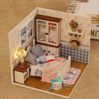 Mô hình lắp ráp nhà gỗ DIY - Warm Whispers M002 ( Tặng Mica + Keo )