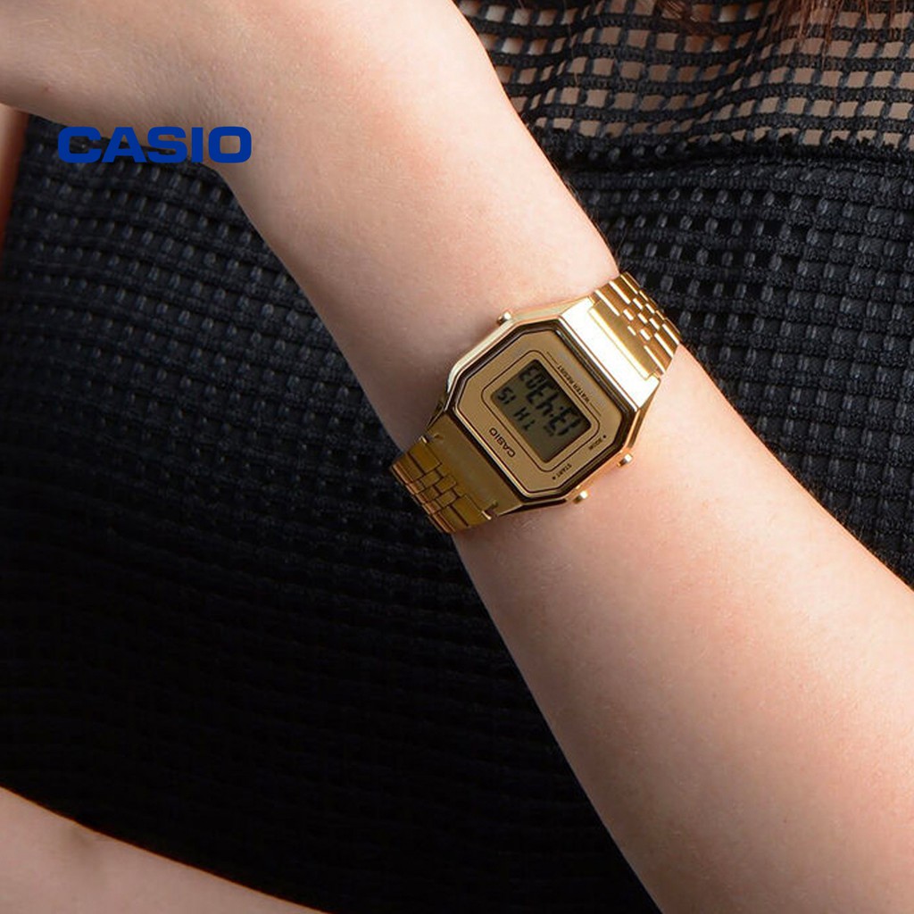 Đồng hồ nữ CASIO LA680WGA-9DF chính hãng - Bảo hành 1 năm, Thay pin miễn phí