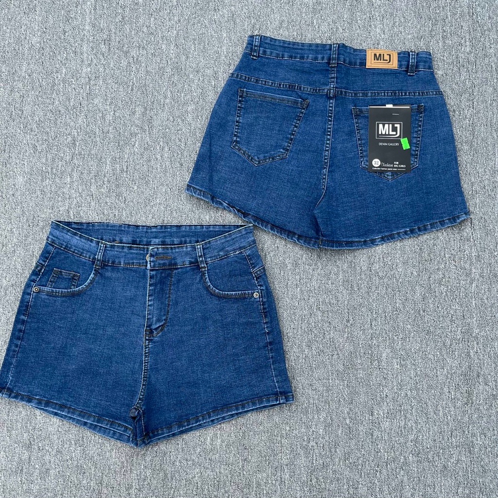 [Bigsize] Quần Sọt Jean Nữ Mẫu Trơn Hàng Co Giãn Mạnh M4240