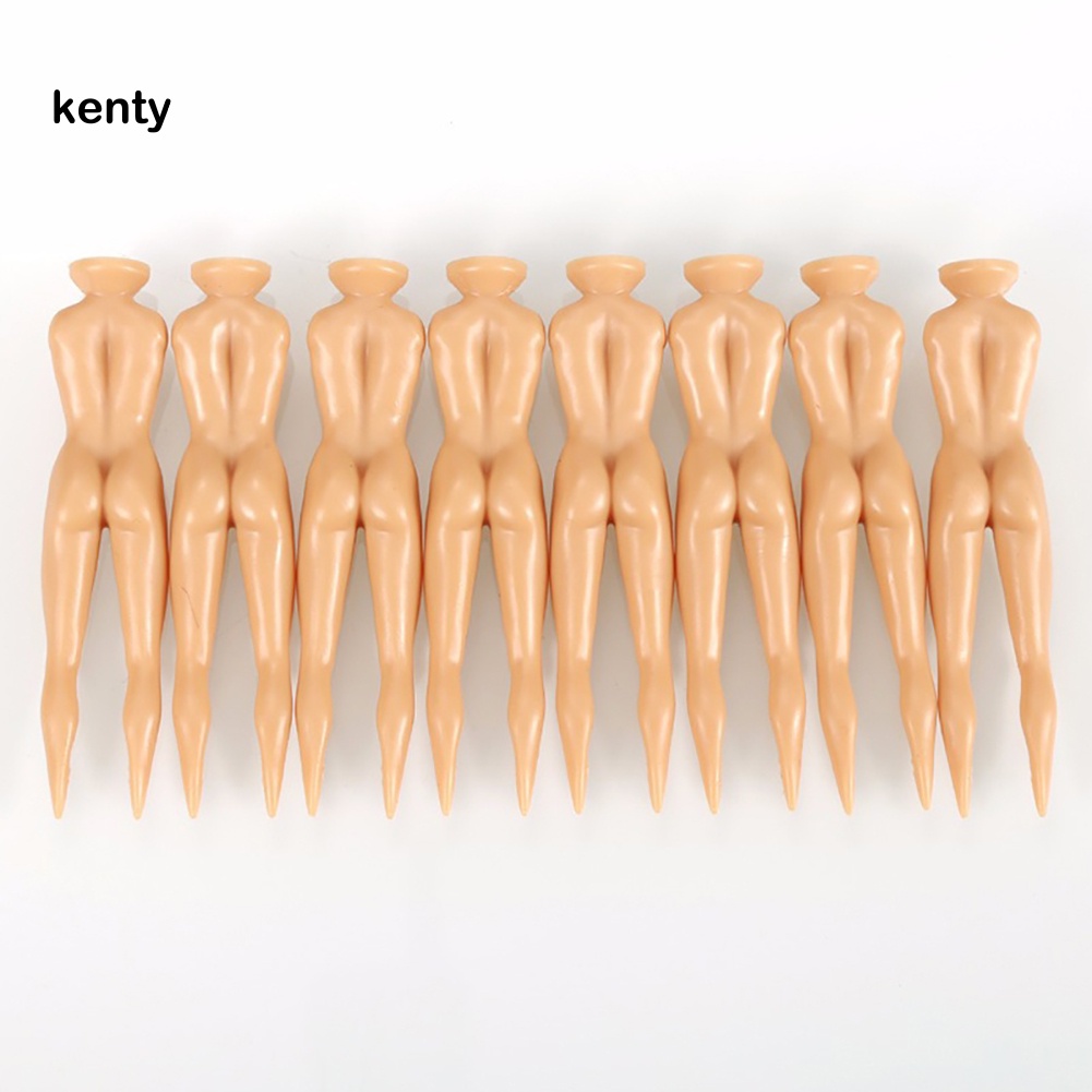 Kt_bộ 10 Giá Đỡ Bóng Golf Bằng Nhựa Thiết Kế Hình Cô Gái Nude Chơi Golf