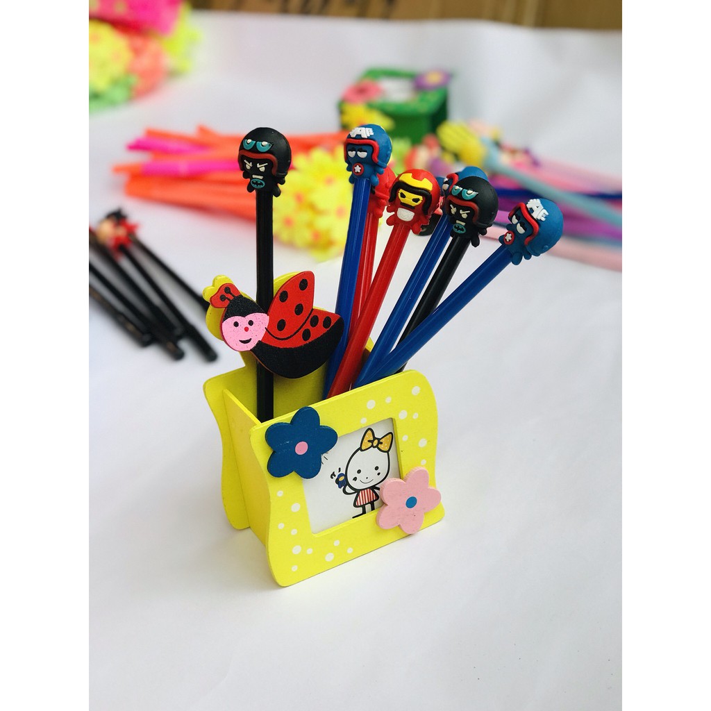 Bút các siêu anh hùng marvel siêu cute, đáng yêu cho bé