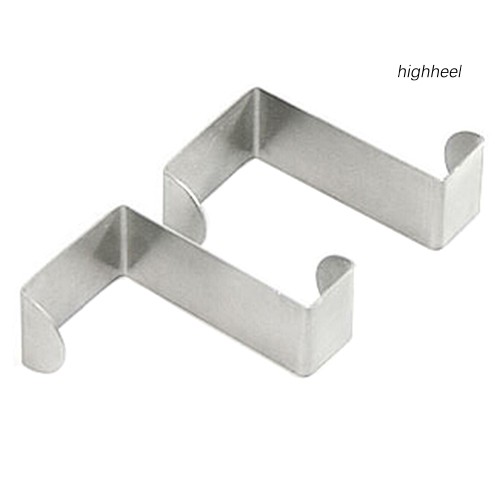 Set 2 Móc Treo Đồ Gắn Tường Bằng Thép Không Gỉ Tiện Dụng