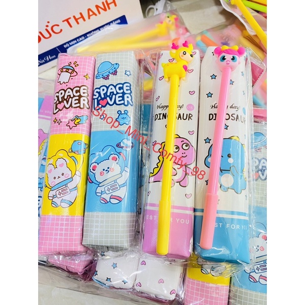 Ví bút da nữ dễ thương