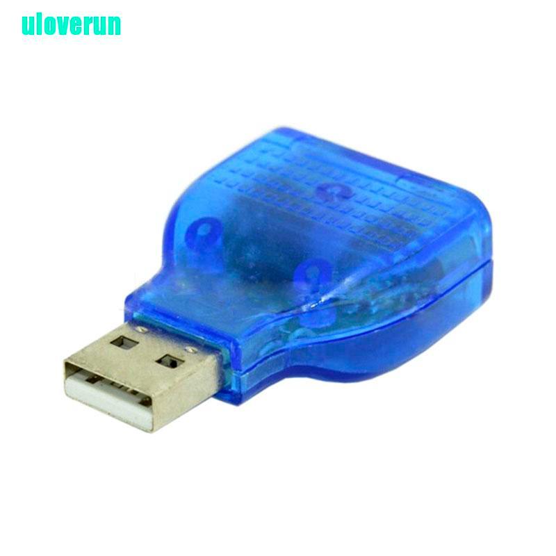 1 Cáp Chuyển Đổi Usb Male Sang Ps2 Female