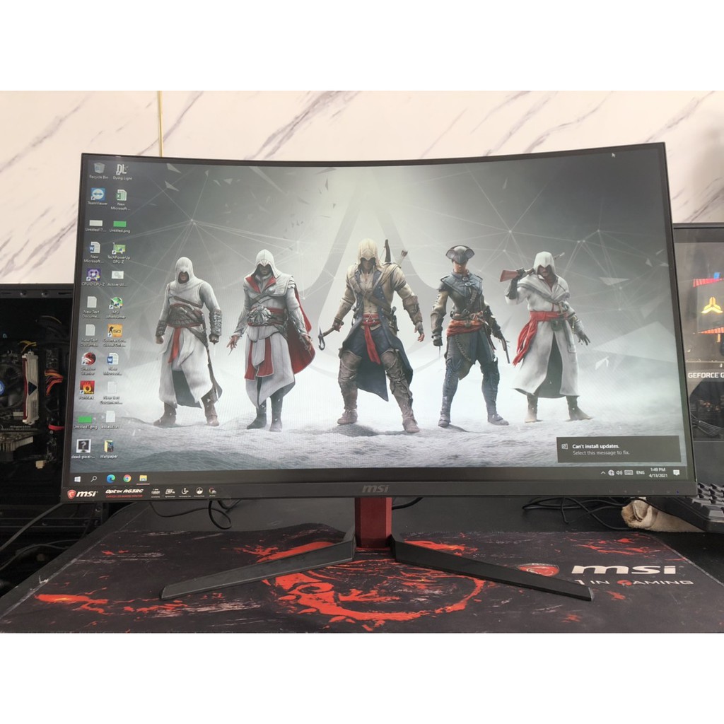 màn hình MSI Optix AG32CV Cong 32''/ 165hz/ 1ms/ FullHD, còn bảo hành 2022 | BigBuy360 - bigbuy360.vn