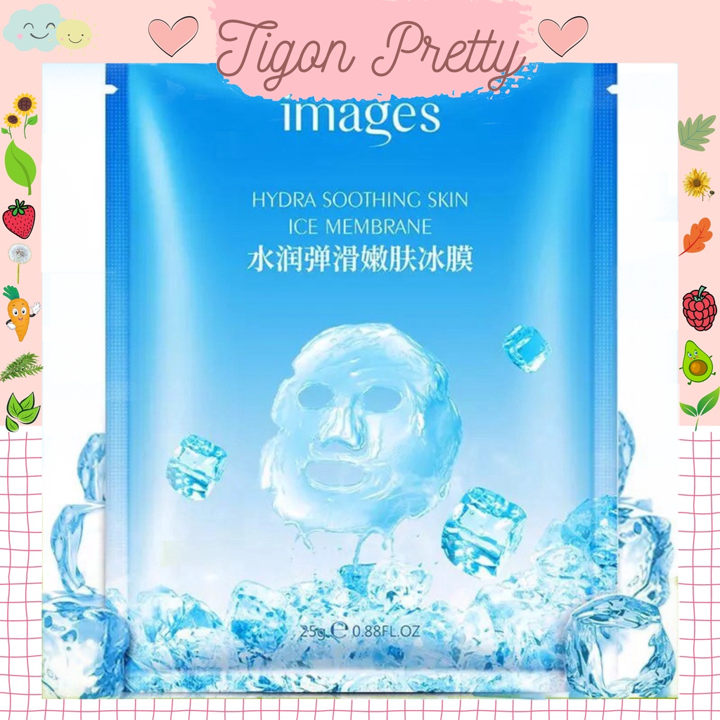 Mặt nạ đá băng Hydra Smoothing Skin Ice Membrane Images[1 MIẾNG]