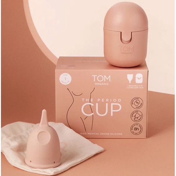 Cốc nguyệt san TOM Organic The Period Cup Hàng nội địa Úc