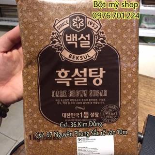 Đường đen Beksul 1kg