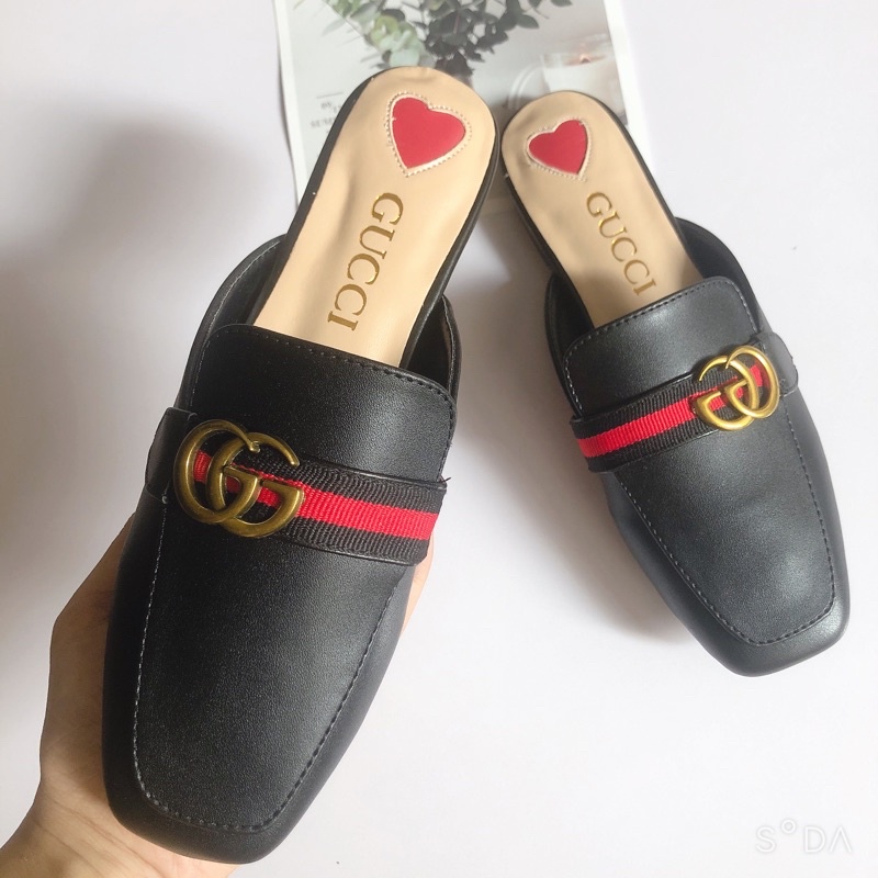 Giày sục nữ- Sục GC da mềm hàng đẹp- Thu Trang Shoes