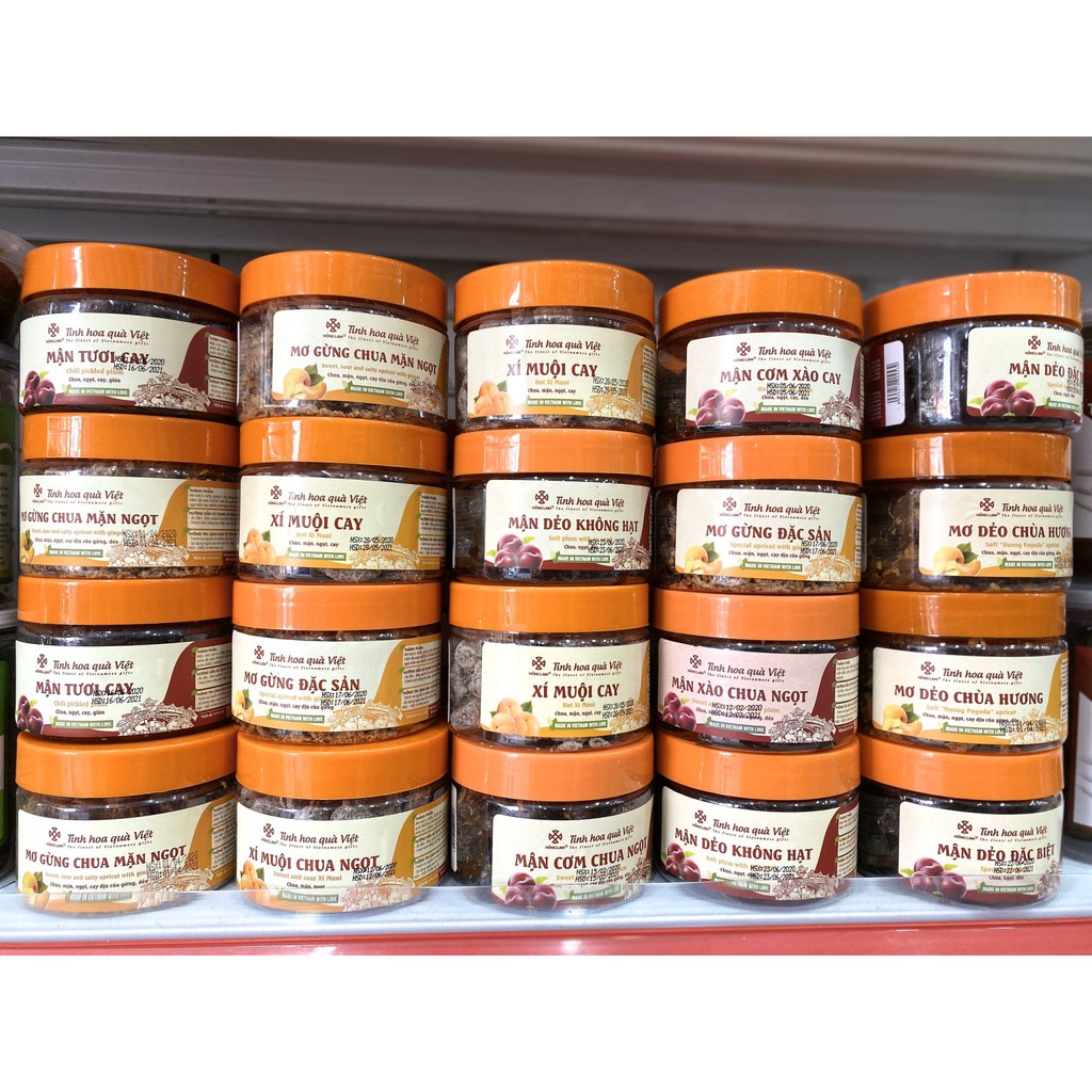 Ô mai Hồng Lam Nhiều Vị 200G