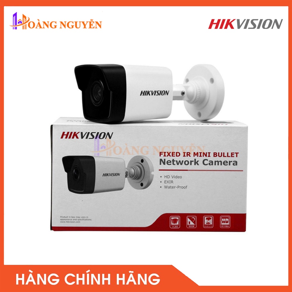 [NHÀ PHÂN PHỐI] Camera quan sát Hikvision DS-2CD1043G0E-I 4.0 Megapixel - Tầm Xa Hồng Ngoại 30m, Chuẩn Nén H265+