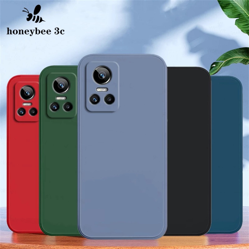 Ốp điện thoại mềm cạnh vuông cho Realme Narzo 50i 30A 50A Prime GT Neo3 Neo2