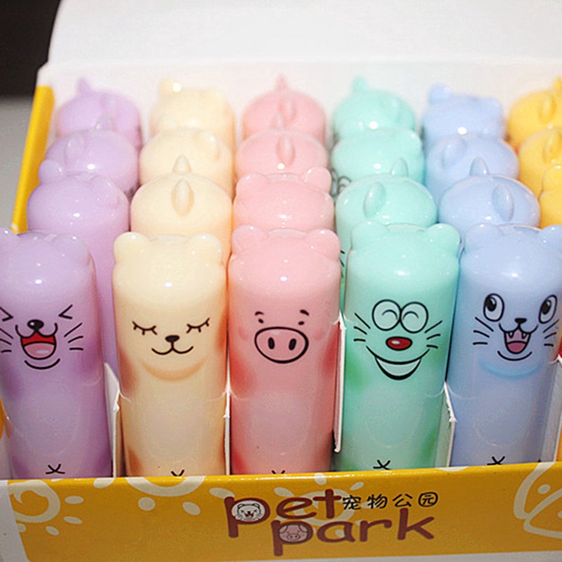 [Hàng mới về] Son dưỡng ẩm thương hiệu HengFang với thiết kế vỏ ngoài hình các con vật dễ thương | BigBuy360 - bigbuy360.vn