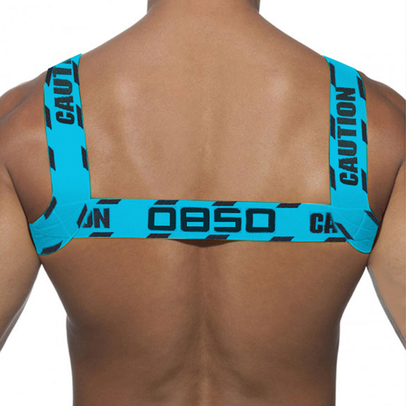 Dây đai buộc vai ORLVS bằng nylon khoe cơ thể hình quyến rũ cho nam 0850 BS8101