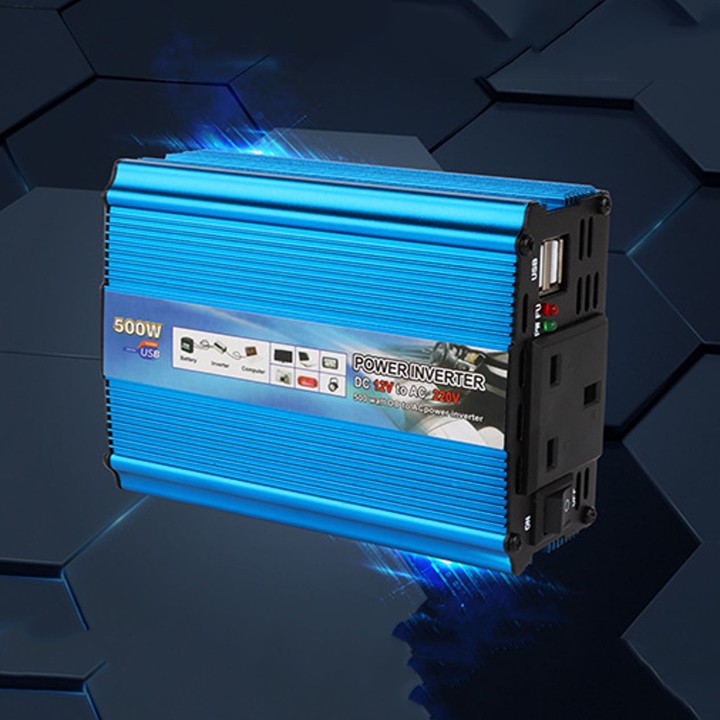 Bộ đổi nguồn 12v lên 220v Inverter 500W