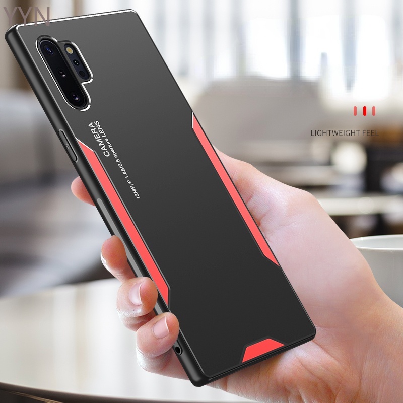 Ốp điện thoại kim loại chống trượt chống rơi dành cho Samsung Galaxy note 8 9 10 Samsung note10 plus